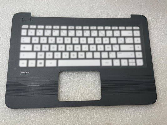 For HP Stream 14-AX 14-CB 933583-031 With Stickers UK English Keyboard Palmrest