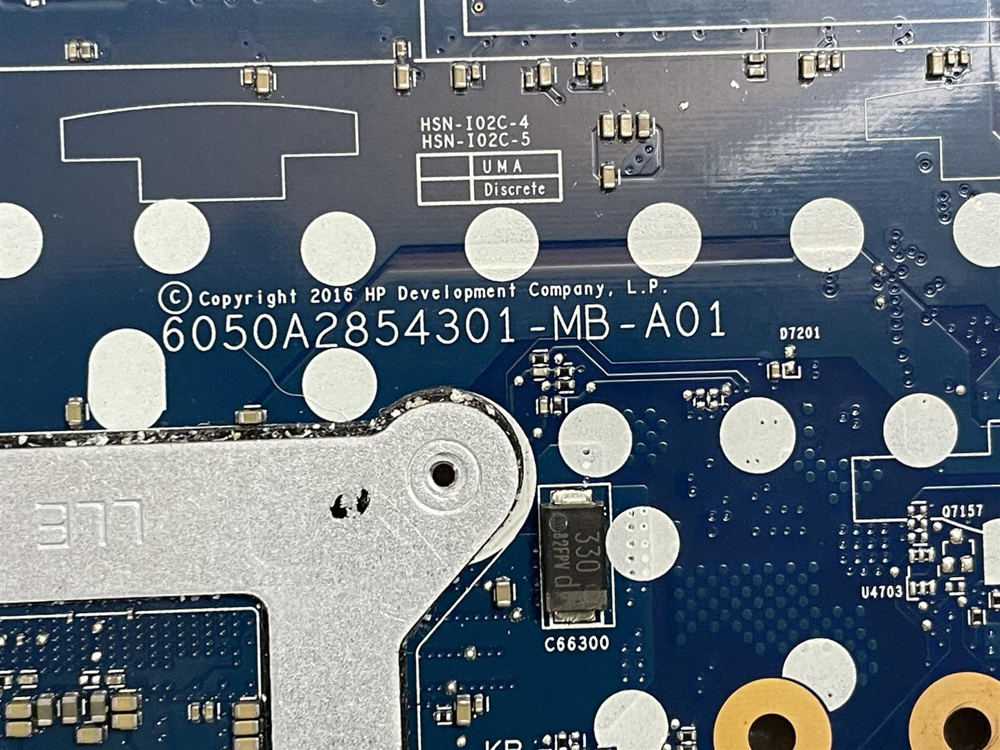 For HP EliteBook 840 850 G4 Motherboard 917503-001 Intel - We are sending 917507
