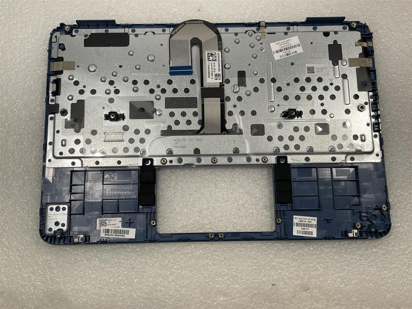 For HP Chromebook x360 11 G3 EE L92216-031 UK English Palmrest Keyboard NEW