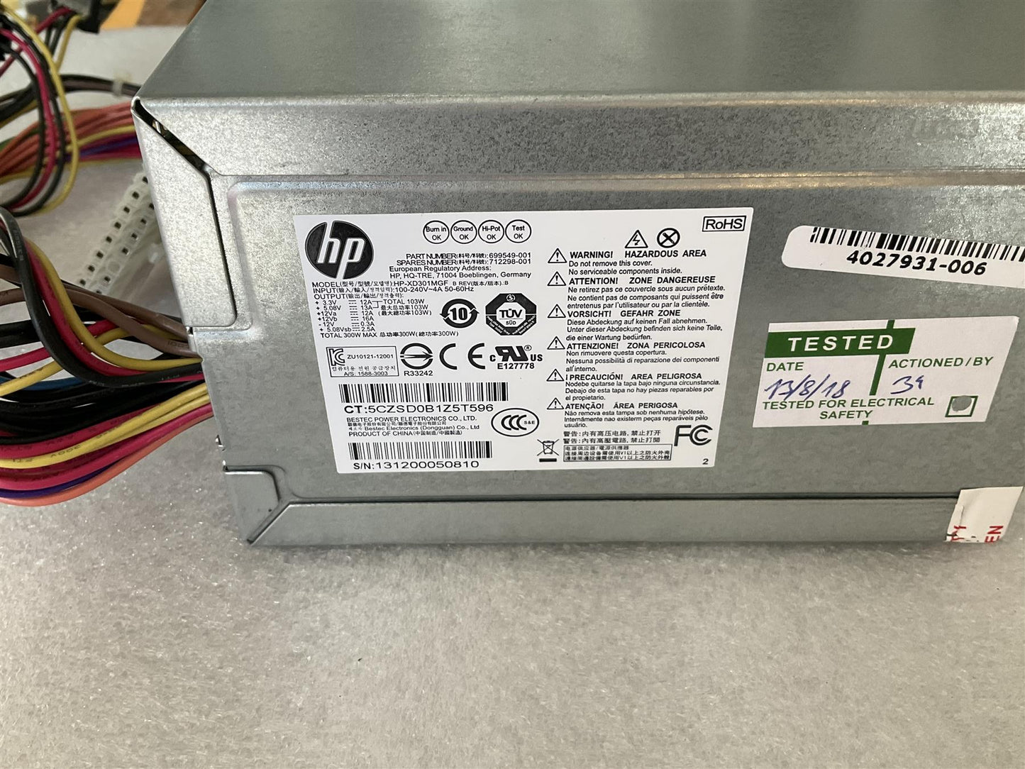 for HP Z440 858854-001 719795-005 Delta PSU Power Supply 700W DPS-700AB-1 A NEW