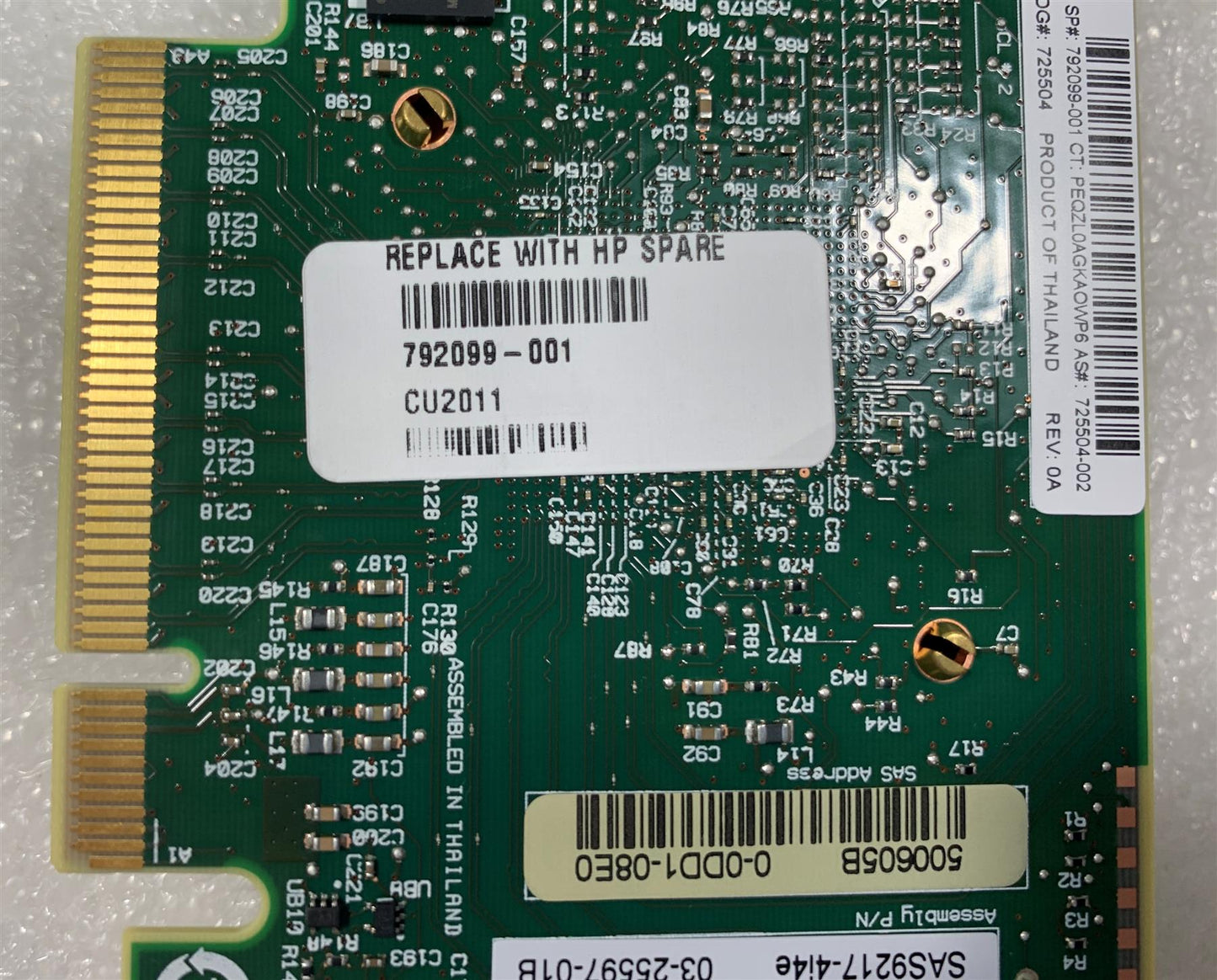 HP 792099-001 LSI SAS9217-4i4e RAID Controller 8 Ports PCIe HP LSI 927-4i4e SAS