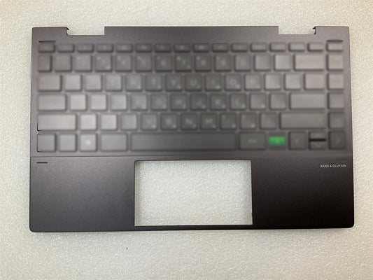 HP Envy X360 13-AY L95903-031 L94518-031 Keyboard Palmrest UK English + Stickers