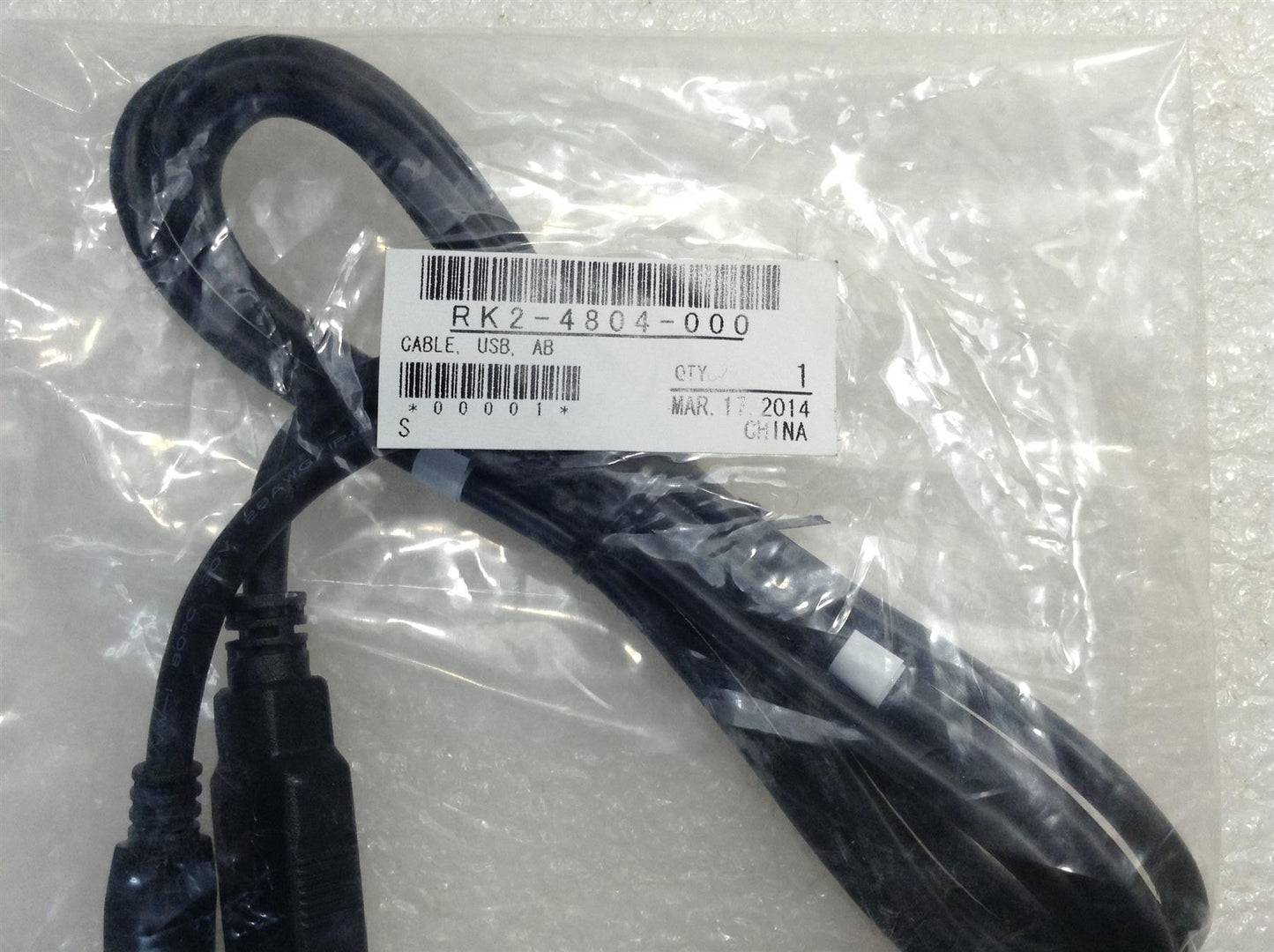 HP Color LaserJet M855+ M855dn M855xt+ M855xh Printer RK2-4804-000CN USB Cable