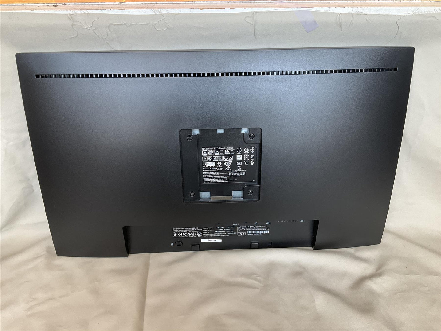 HP Z27n 795129 27 inch Narrow Bezel IPS Display Screen Monitor Head Only QHD 2K