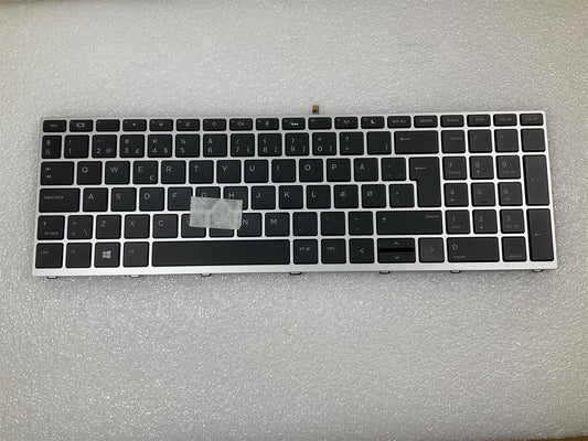 HP ProBook 650 G4 G5 L09595-081 Denmark Danca Danish Backlight Keyboard NEW