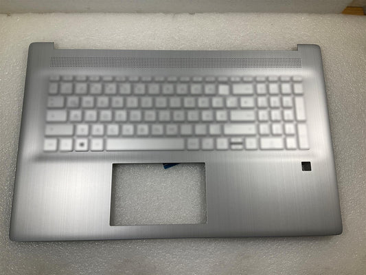 For HP 17-CN 17-CP 17T-CN M53083-031 UK English Sticker Keyboard Palmrest NEW