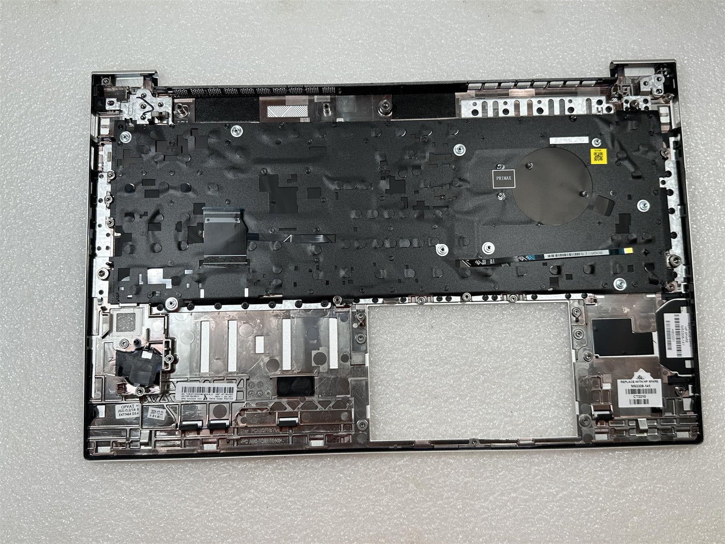 For HP EliteBook 855 G8 M53308-141 Turkish Turkey Palmrest Keyboard Top Cover