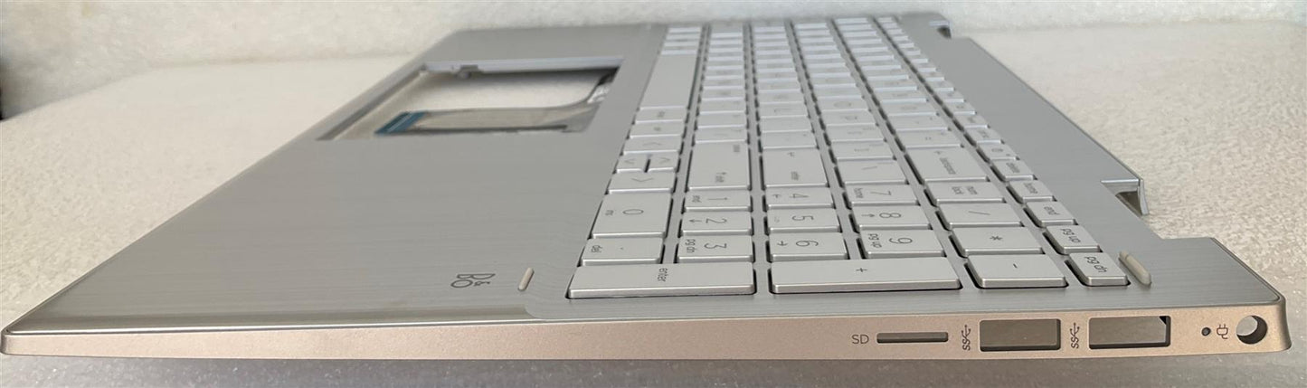 HP PAVILION X360 15-ER M48856-B31 M45129-B31 US int. English International also named dutch Keyboard Palmrest