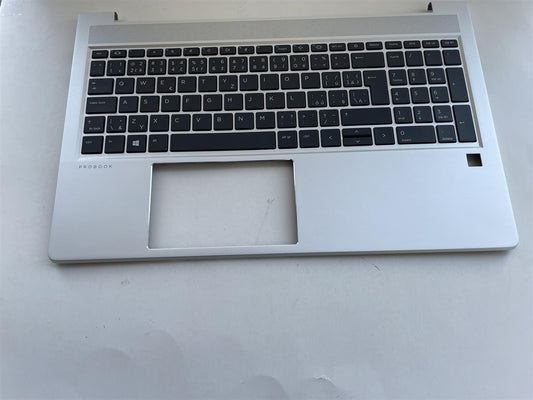 HP Probook 450 455 650 655 G8 G9 M22003-FL1 Palmrest Keyboard Czech Slovak NEW