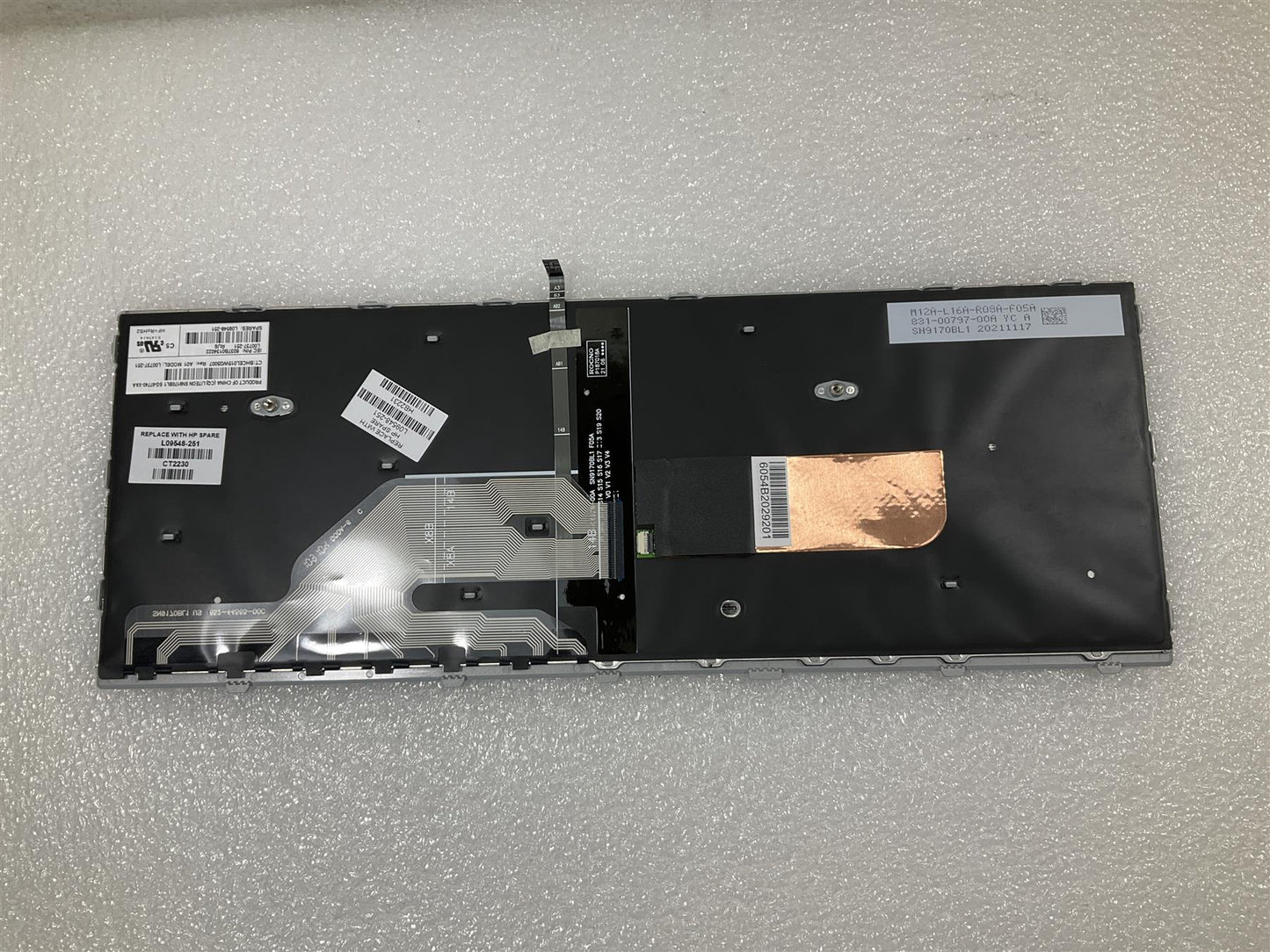 for HP ProBook 640 645 G4 G5 L09548-251 Russ Russian Layout Backlight Keyboard