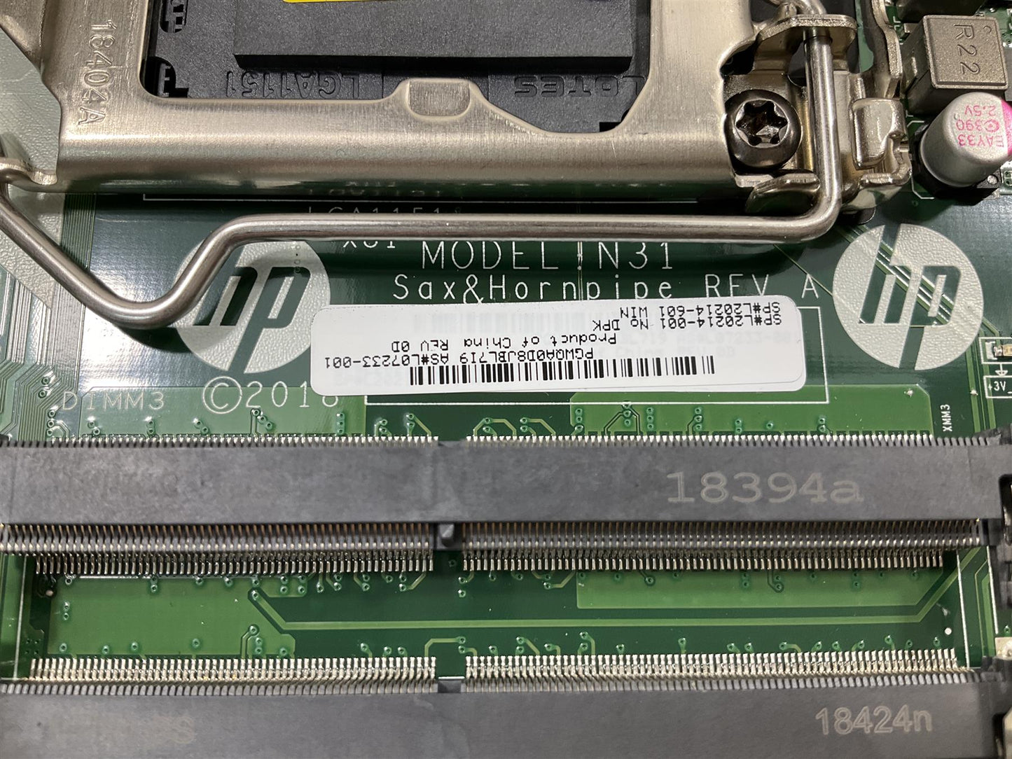HP Eliteone 800 G4 AIO L07233-001 L20214-001 Intel LGA1151 Socket Motherboard