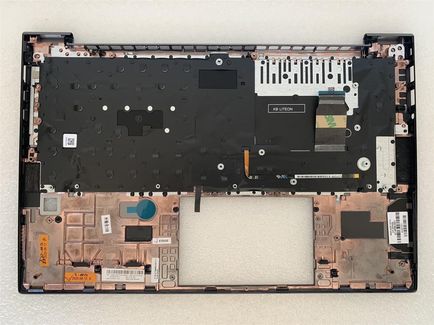 HP ZBook Firefly 14 G7 M14636-B31 US int. English International also named dutch Keyboard Layout Palmrest DSC