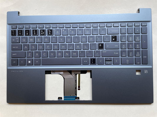 HP Pavilion 15-EG 15-EH M14600-031 M08918 UK English Keyboard Palmrest Sticker