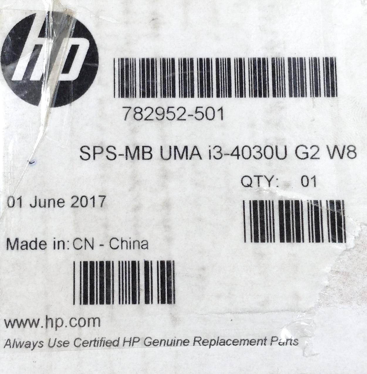 HP ProBook 450 G2 Notebook 782952-501 i3-4030U With UMA Motherboard Genuine NEW