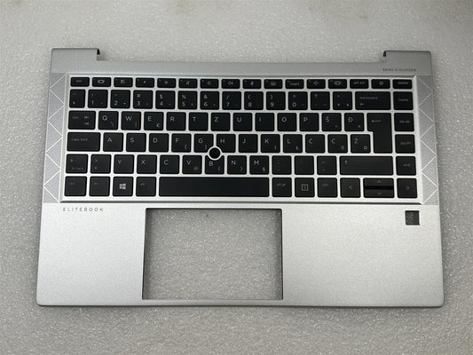 For HP EliteBook 845 G8 M52491-BA1 Slovenian Palmrest Keyboard Top Cover NEW