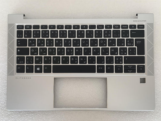 HP EliteBook 830 G7 M08700-FP1 Arabic French AZERTY Keyboard Palmrest NEW - WE are sending M08699-FP1