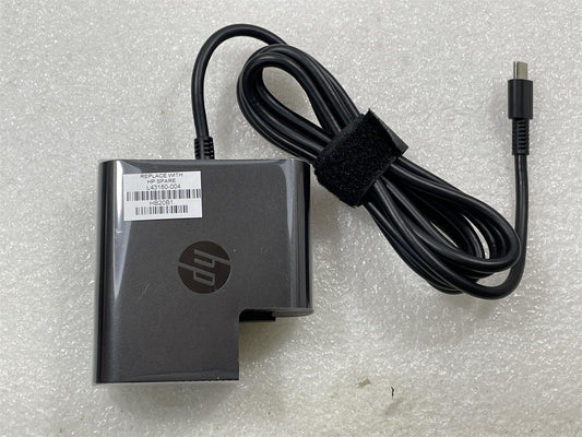 For HP L43180-004 Power 65W USB-C AC Adapter Charger ORIGINAL Laptop Genuine NEW