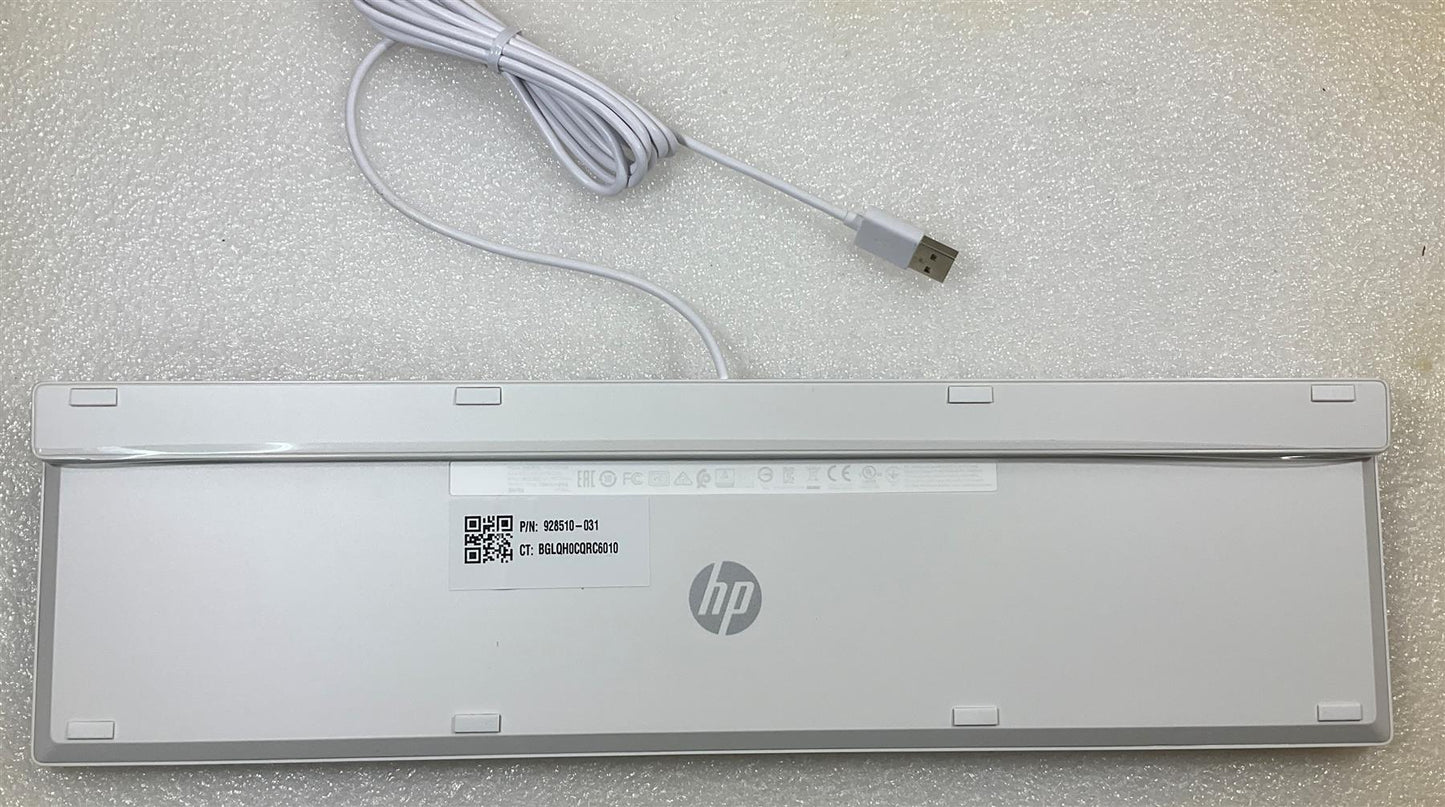 HP 928517-031 928510-031 UK English USB Wired Keyboard Mouse TPC-C002M TPC-C003K