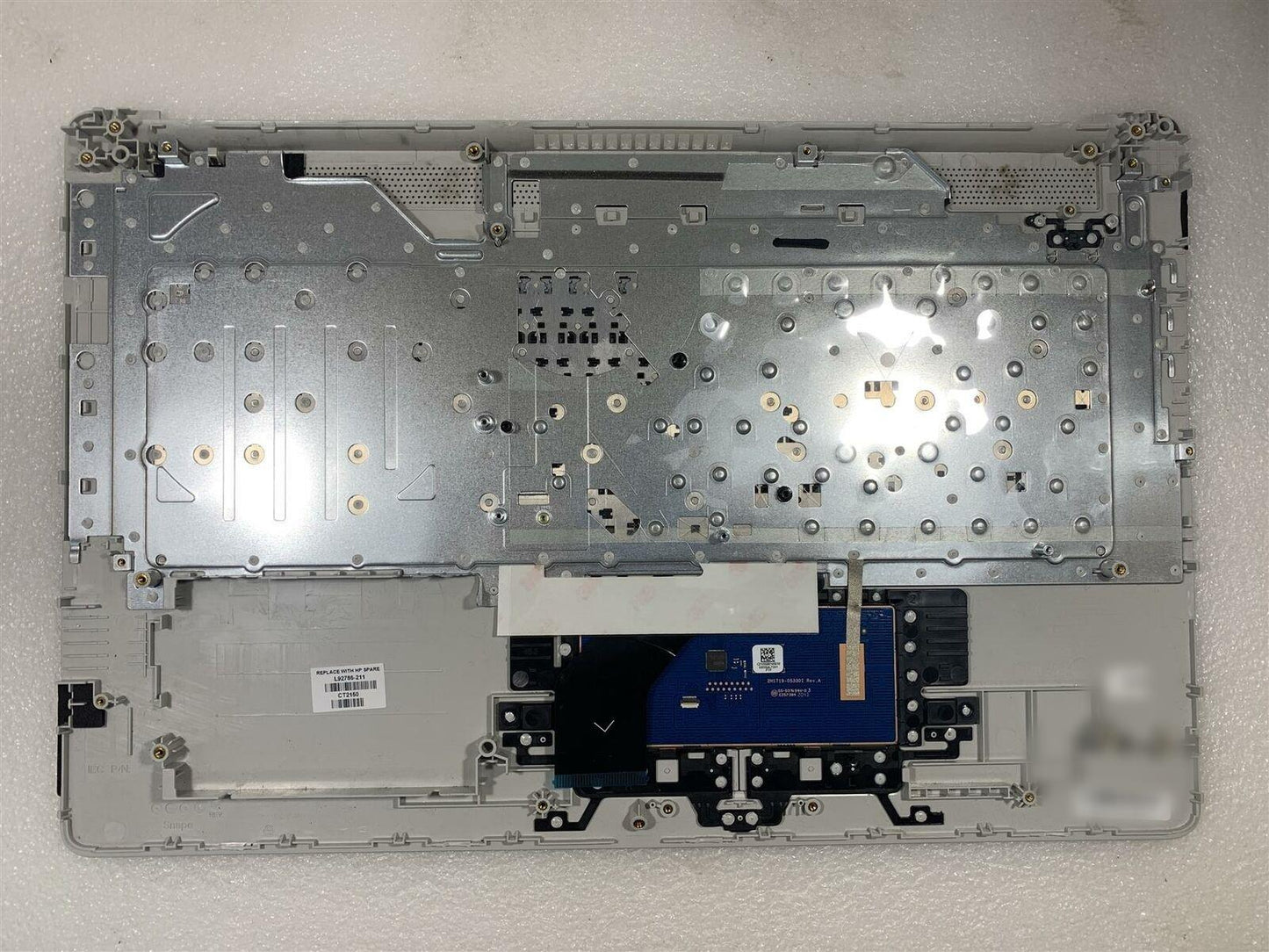 HP Laptop 17-ca3500na 321C8EA 17-BY 17-CA Notebook M00404-031 L92786-031 L88364-031 L88364-031 UK English British Keyboard Palmrest With Sticker NEW