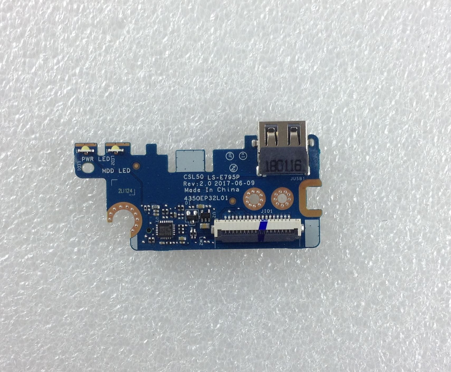 Hp 255 250 G6 HP 15 bs507na 3CD92EA Memory SD Card Reader PCB Board + USB Board CSL50 LS-E795P