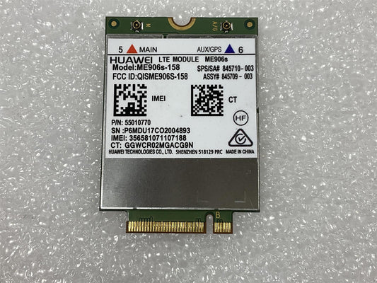 HP 922444-001 Huawei LTE Module ME906S-158 Mobile Broadband GPS LTE/HSPA+ 4G