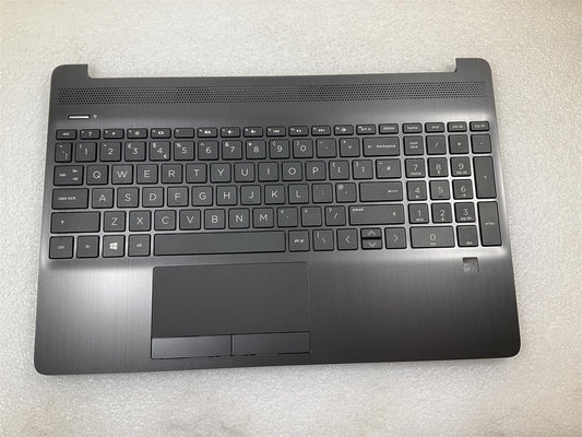 For HP 15-DW 15T-DW L53739-031 L52153-031 UK Keyboard Palmrest Keyboard NEW