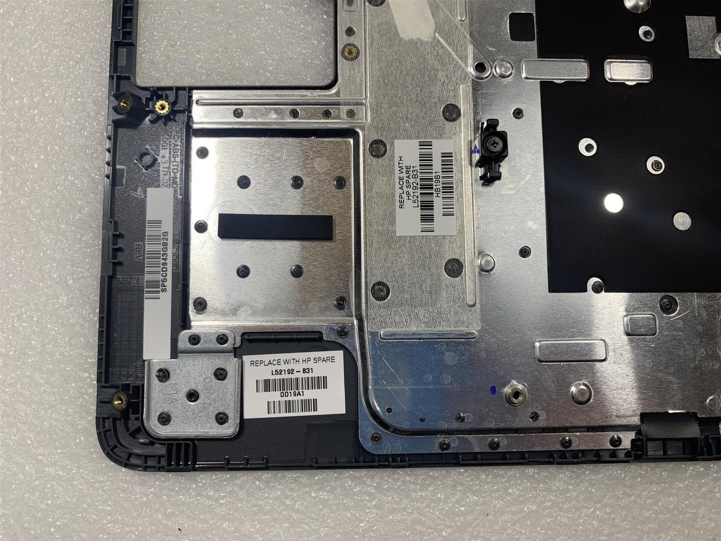 HP Chromebook 11A G6 L52192-B31 int. English International also named dutch US Keyboard Palmrest Genuine NEW