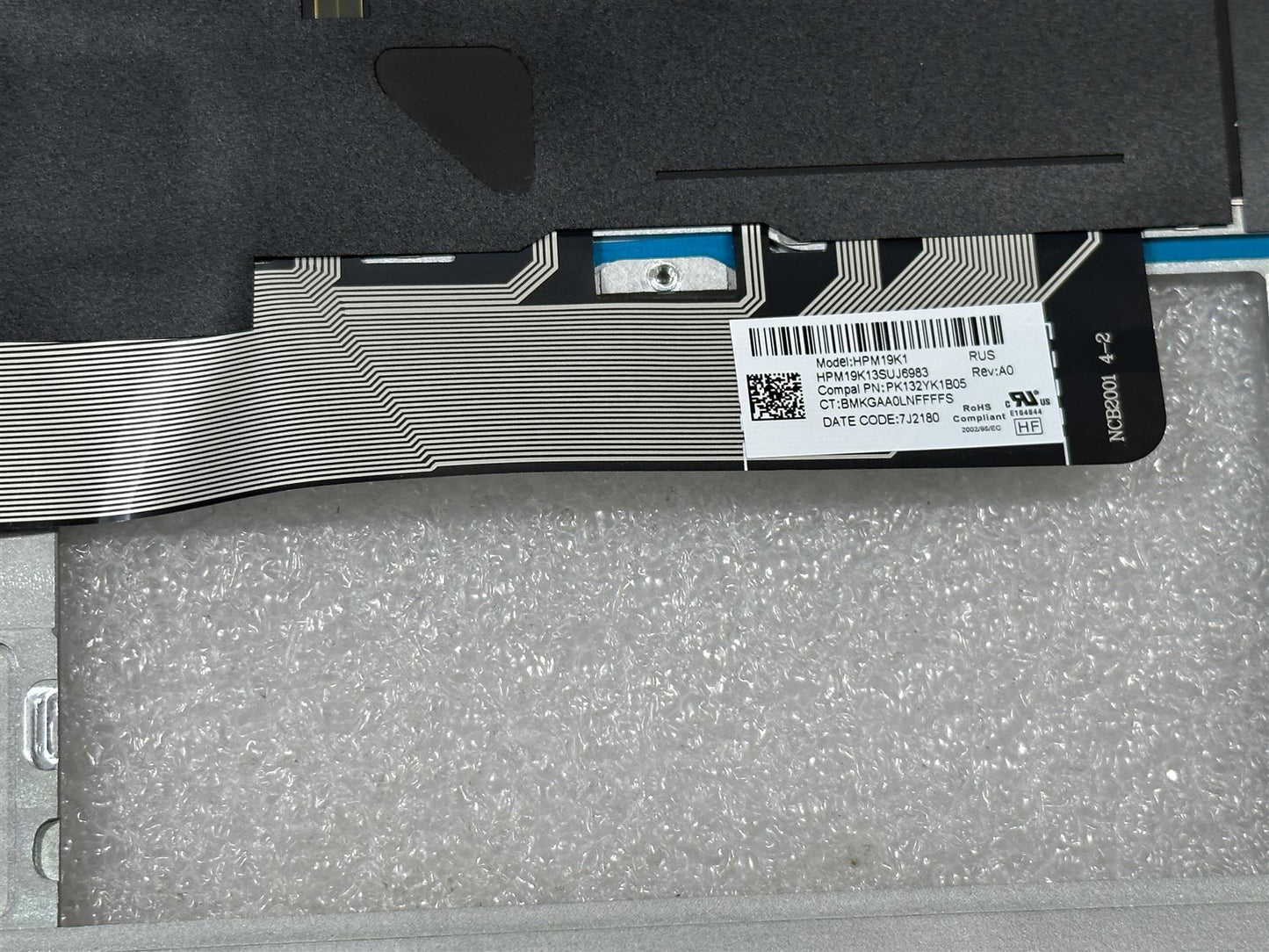 For HP EliteBook x360 1040 G8 M46734-251 Russian Palmrest Keyboard Top Cover NEW