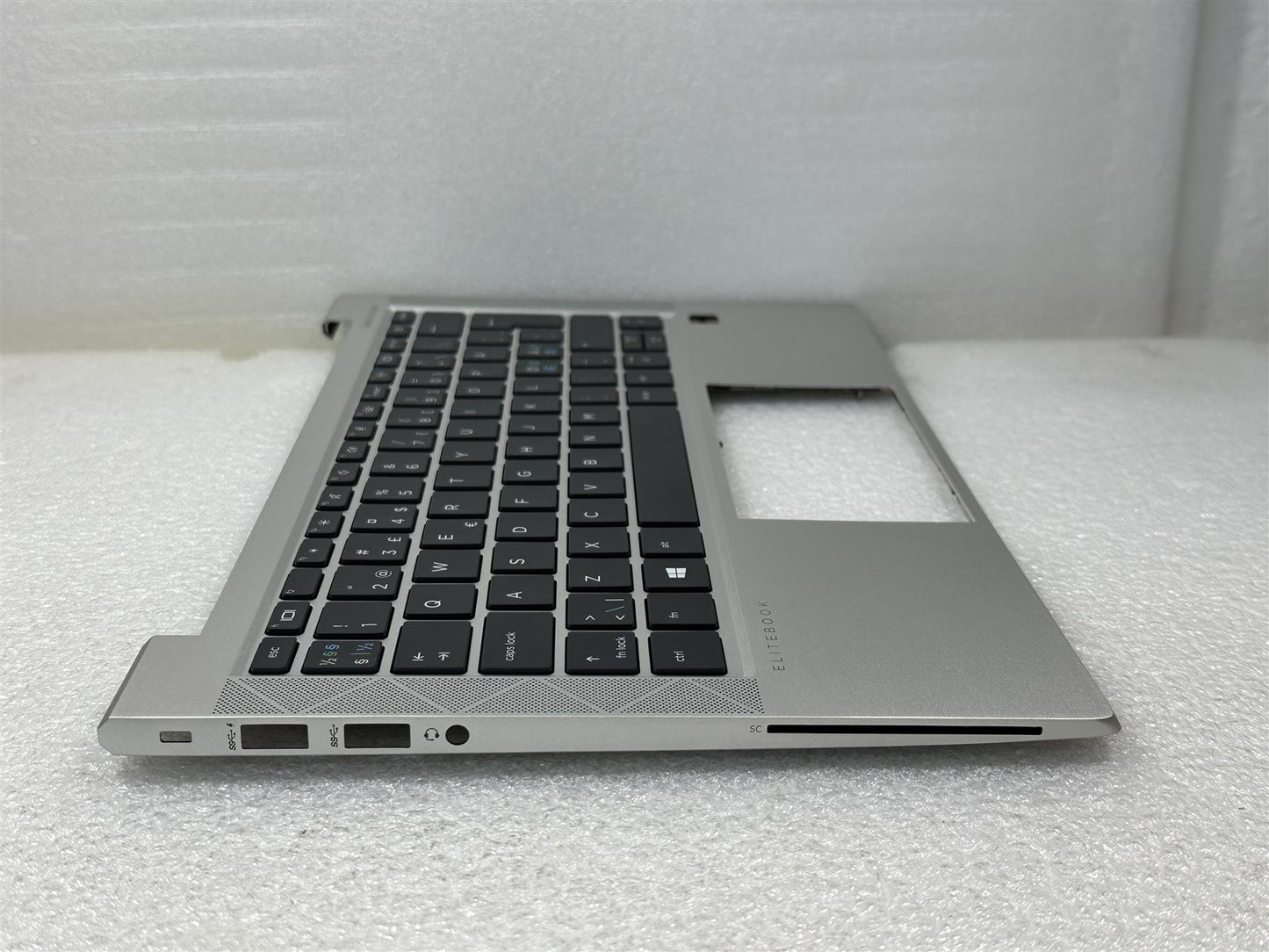 For HP EliteBook 835 G7 M21674-DH1 Danish Finnish Norwegian Palmrest Keyboard