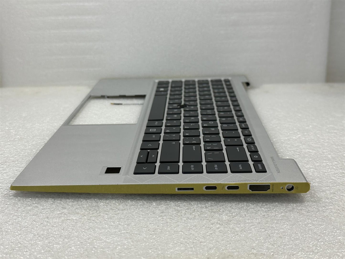 For HP EliteBook 840 Aero G8 M51616-BD1 Ukranian Palmrest Keyboard Top Cover NEW