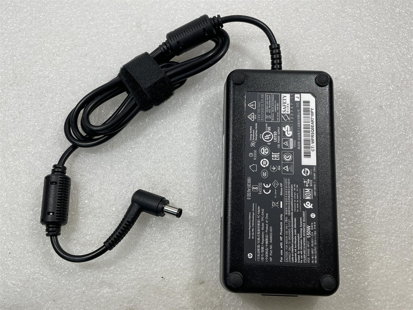 For HP 697317-001 AC Adapter TPC-DA52 849652-003 150W 19.5V 7.69A Genuine NEW