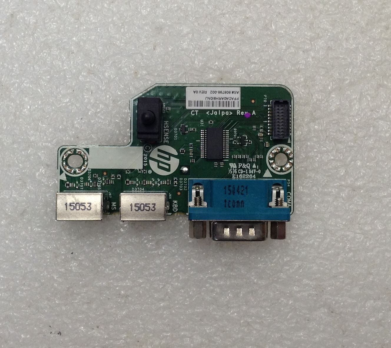 HP ProOne 600 G2 825647-002 808798-002 Ps/2 keyboard mouse port Serial Port