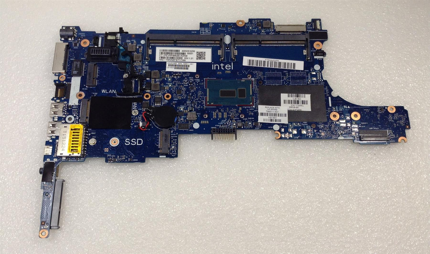 for HP Elitebook 850 G2 799511-601 799511-001 799511-501 i5-5300U With UMA Motherboard Mainboard Systemboard System Main Logic Mother Board