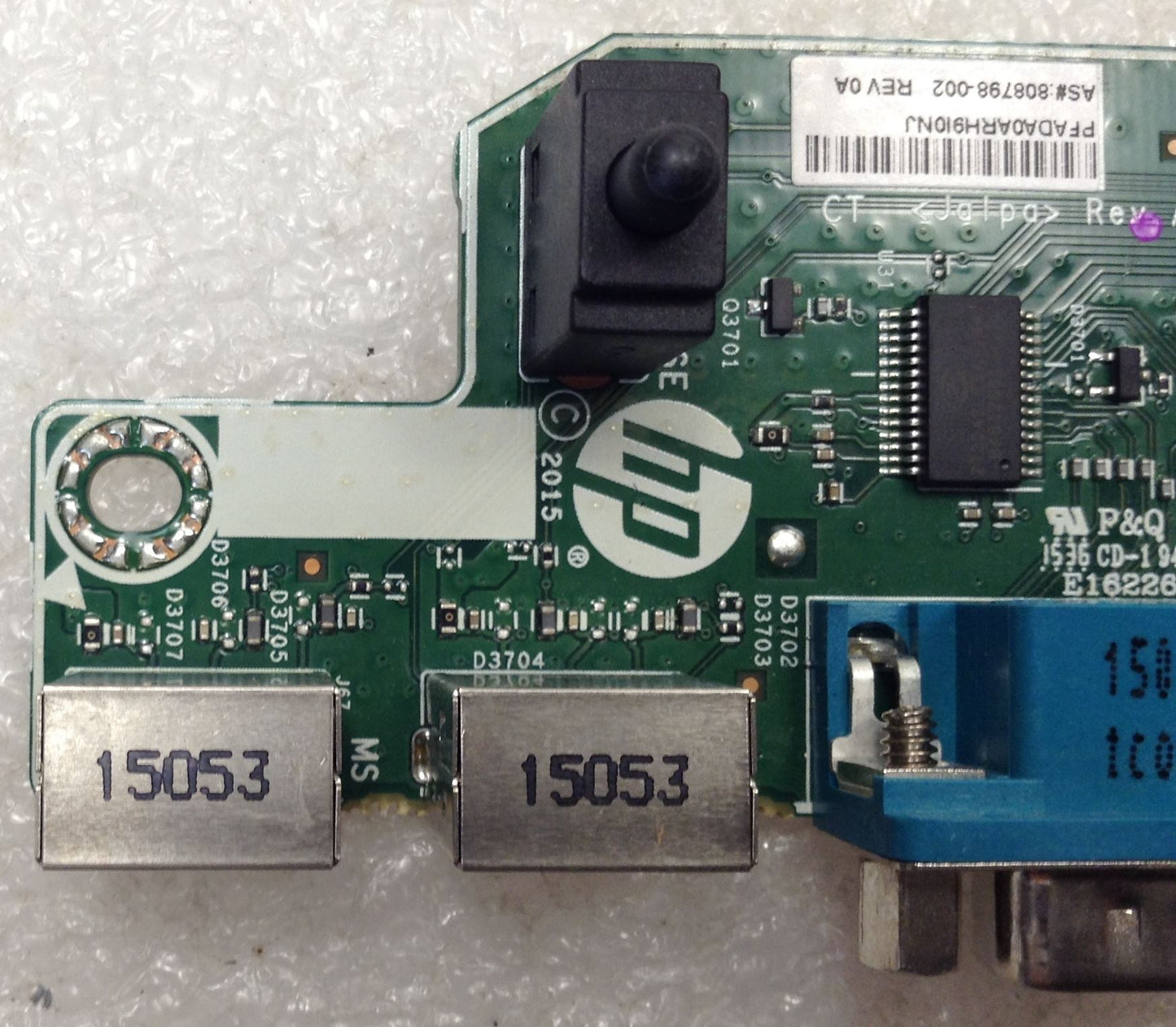 HP ProOne 600 G2 825647-002 808798-002 Jalpa I/O Module H-sensor AIO15 NEW