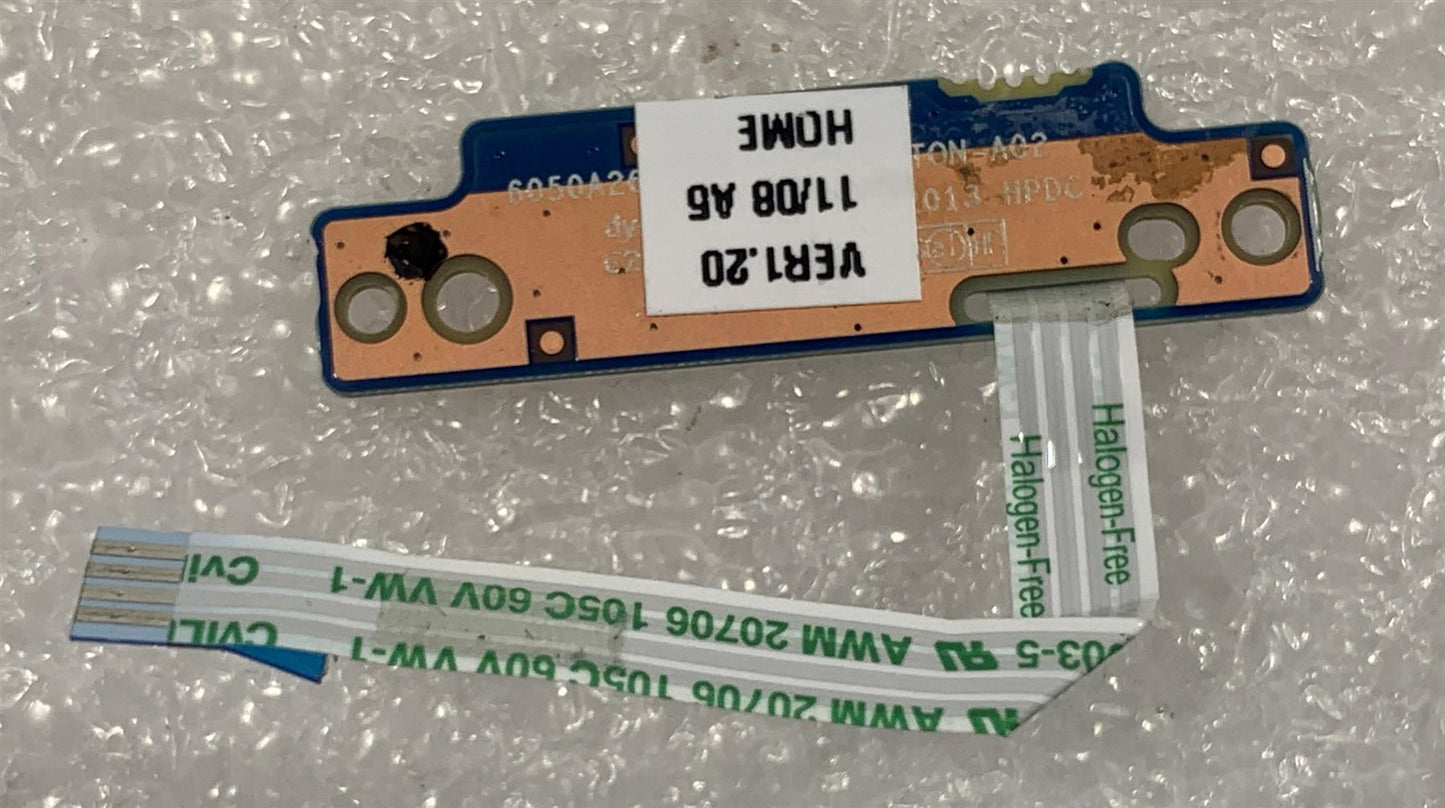 HP Pro x2 612 G1 Tablet 766620-001 Home Button Board With Flex Cable Genuine NEW