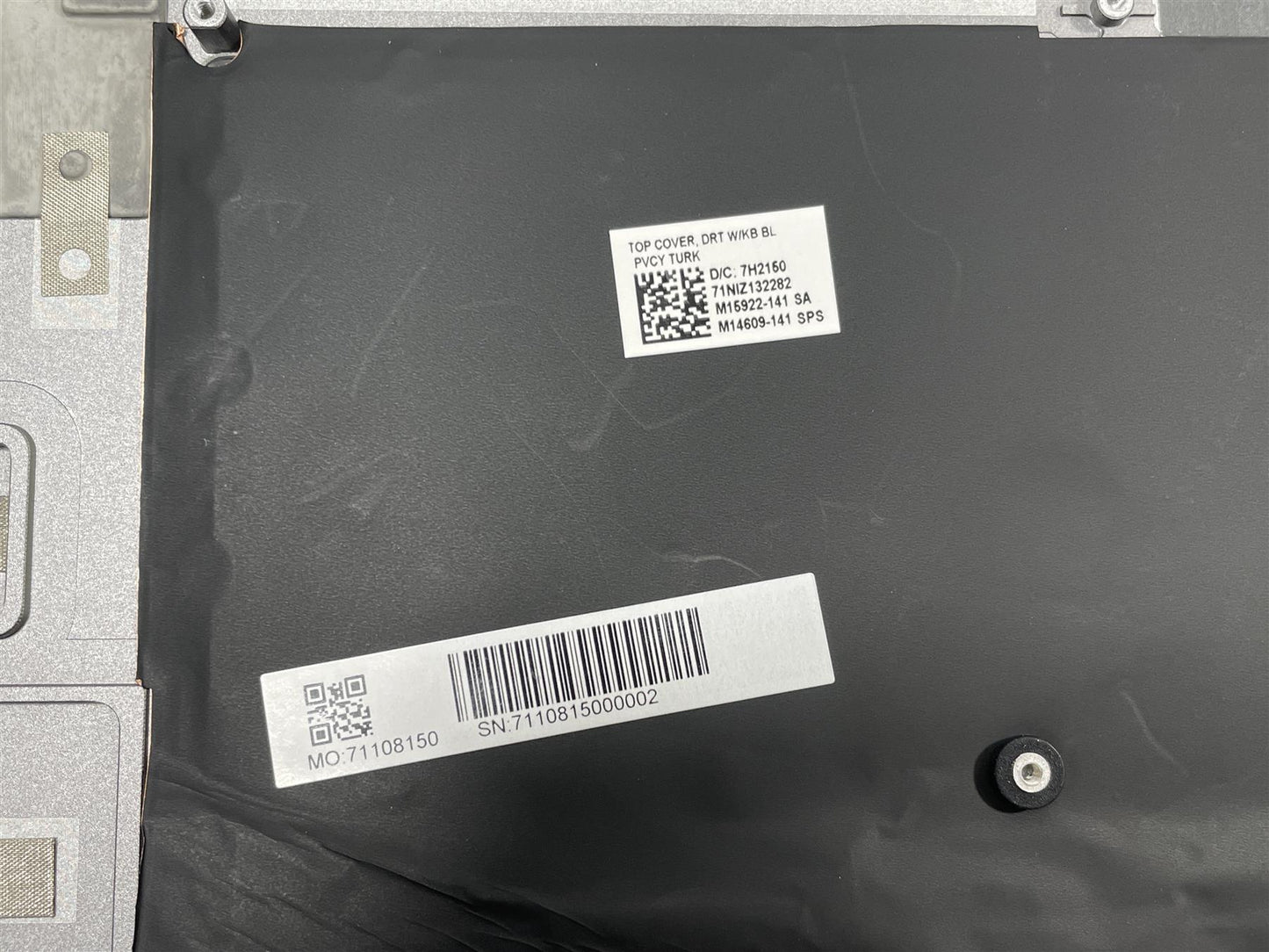 For HP ZBook Studio G7 M14609-141 Turkish Turkce Palmrest Keyboard Top Cover RTX