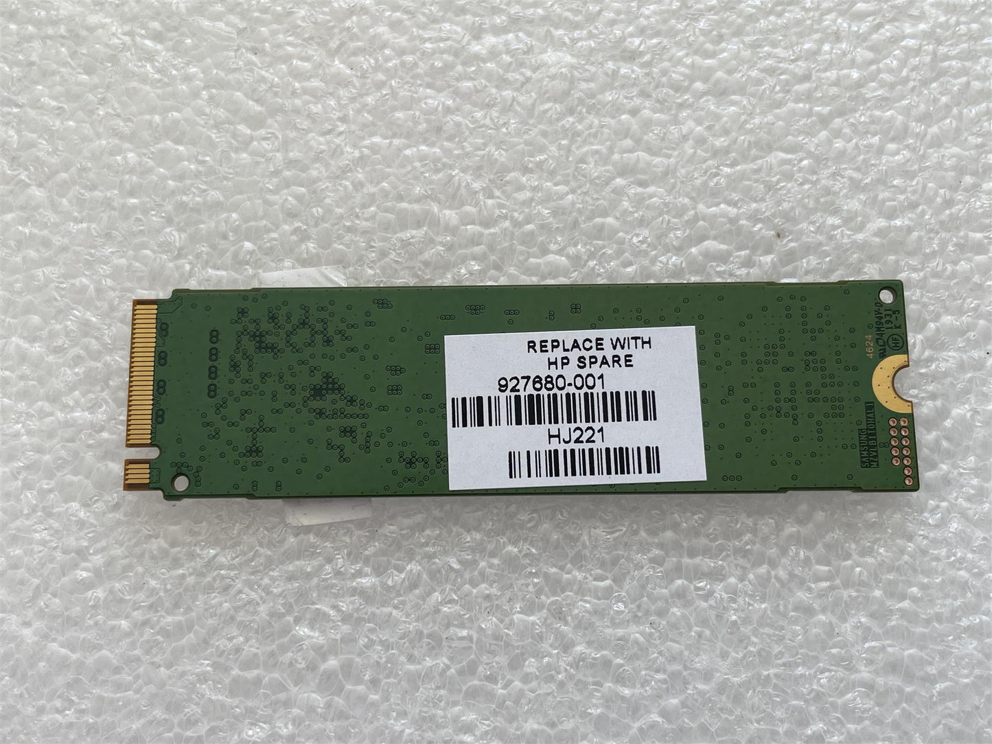 Hp 927680-001 Samsung MZVLB512HAJQ PM981 M.2 NVMe SSD Solid State Drive 512GB