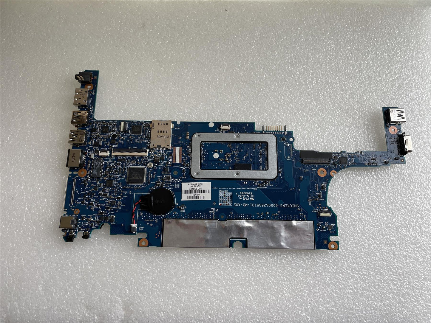 For HP EliteBook 720 820 G2 Motherboard 781856-001 Intel i5-5300U Genuine NEW