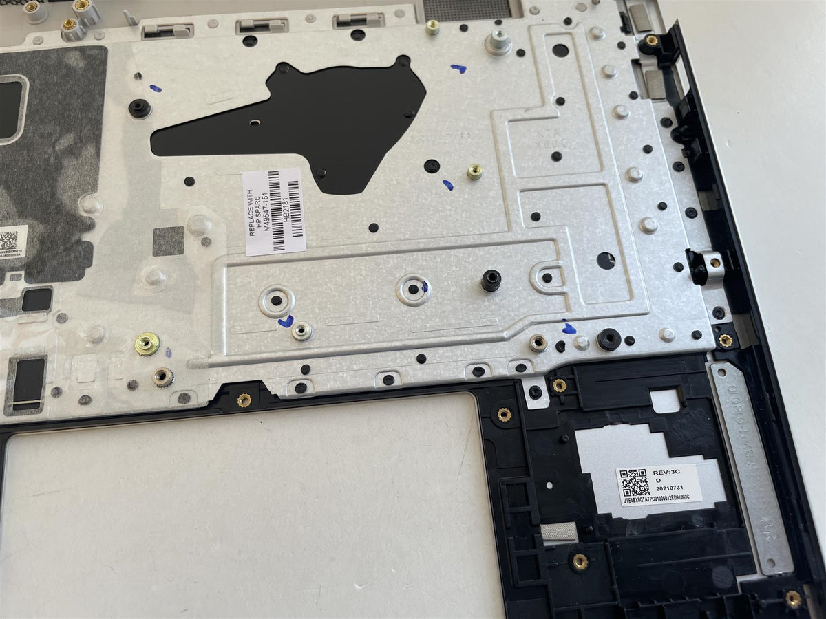 HP Probook 450 455 650 655 G8 G9 M49547-151 Palmrest Keyboard Greek Greece NEW