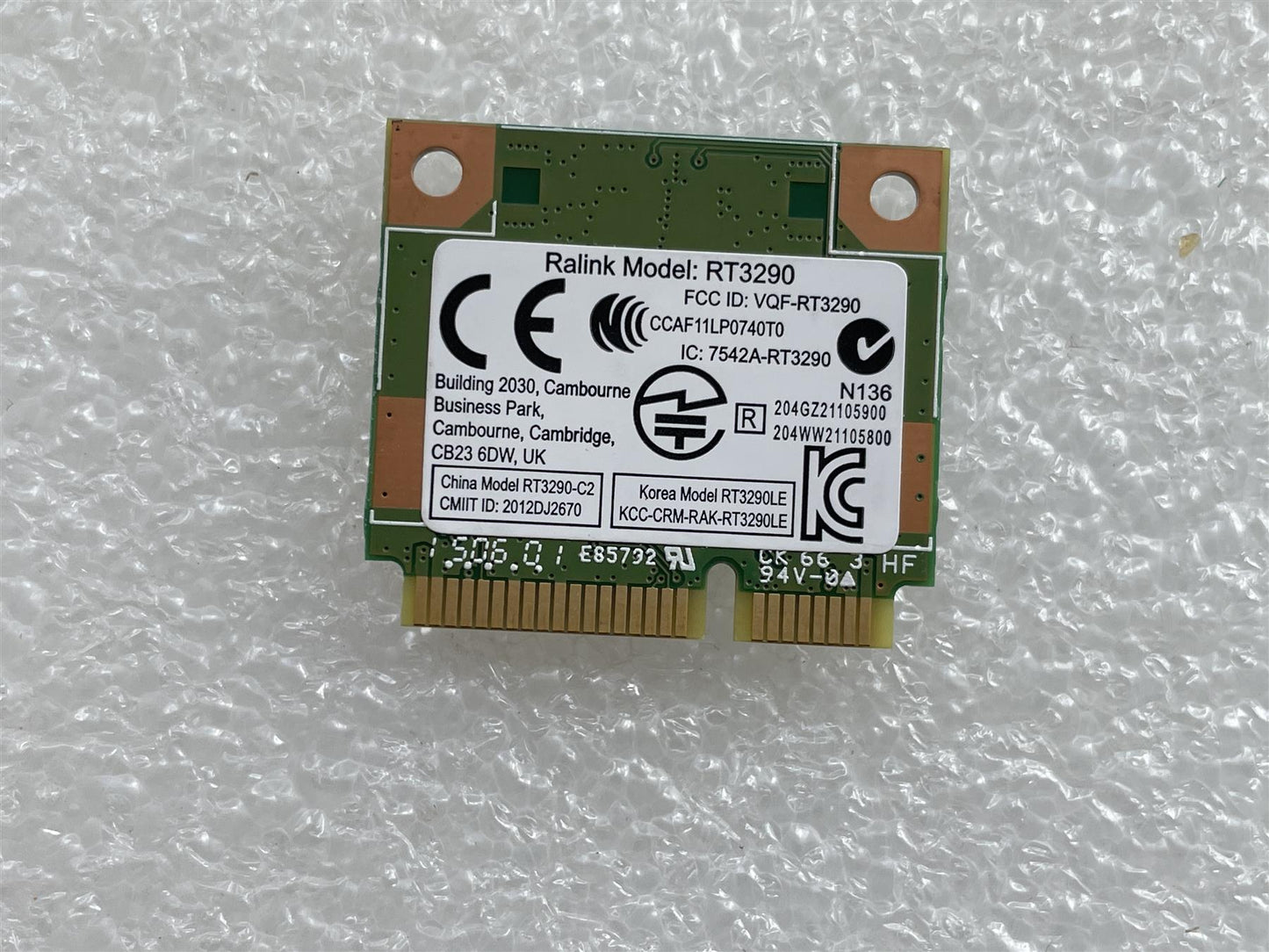 For HP 690020-005 689215-001 Ralink RT3290 Wifi Wi-Fi WLAN Wireless Card NEW