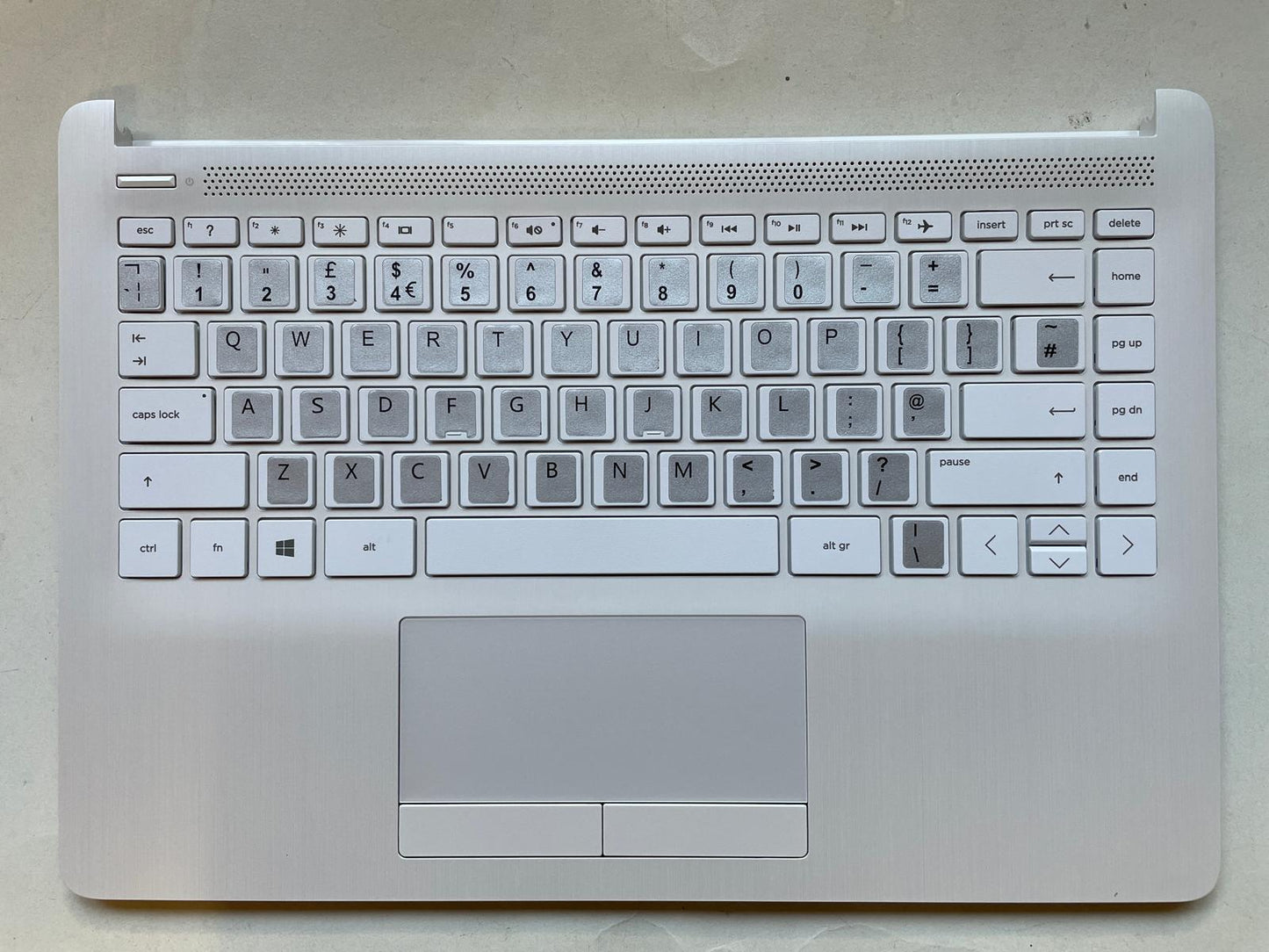 For HP 14-DK 14-CF 14-DF L26982-031 With Stickers UK English Keyboard Palmrest
