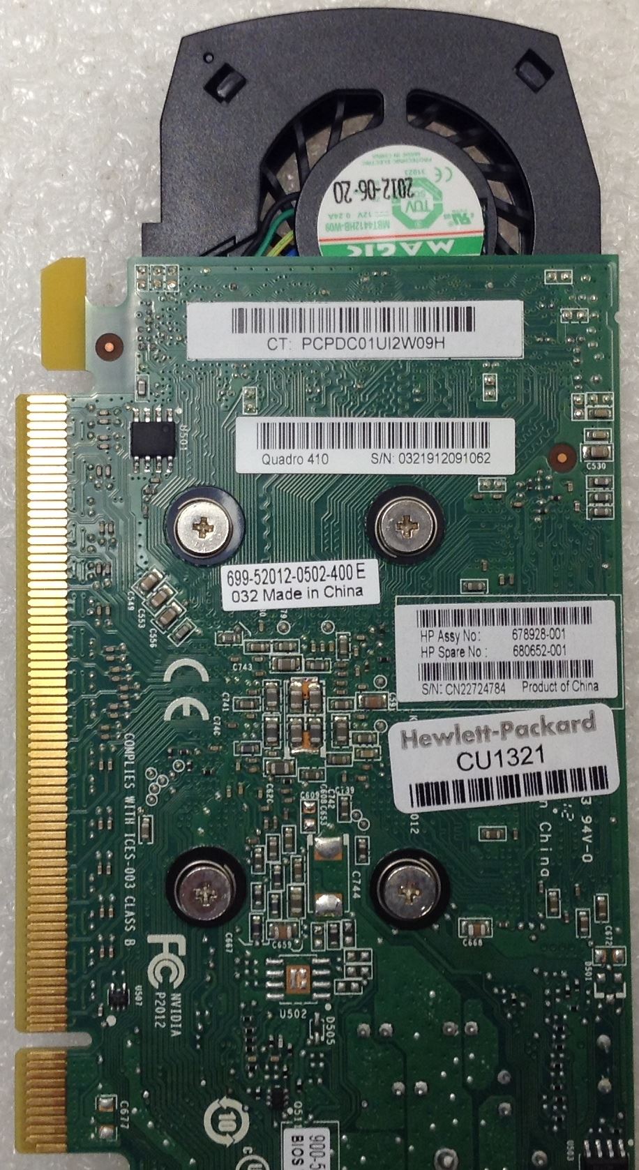 NVIDIA 410 512MB DDR3 memory Graphics W8P64DGW7P64WS 680652-001 680652 001 Graphic Card Pcie W8.1P64DGW7P64 WS NEW
