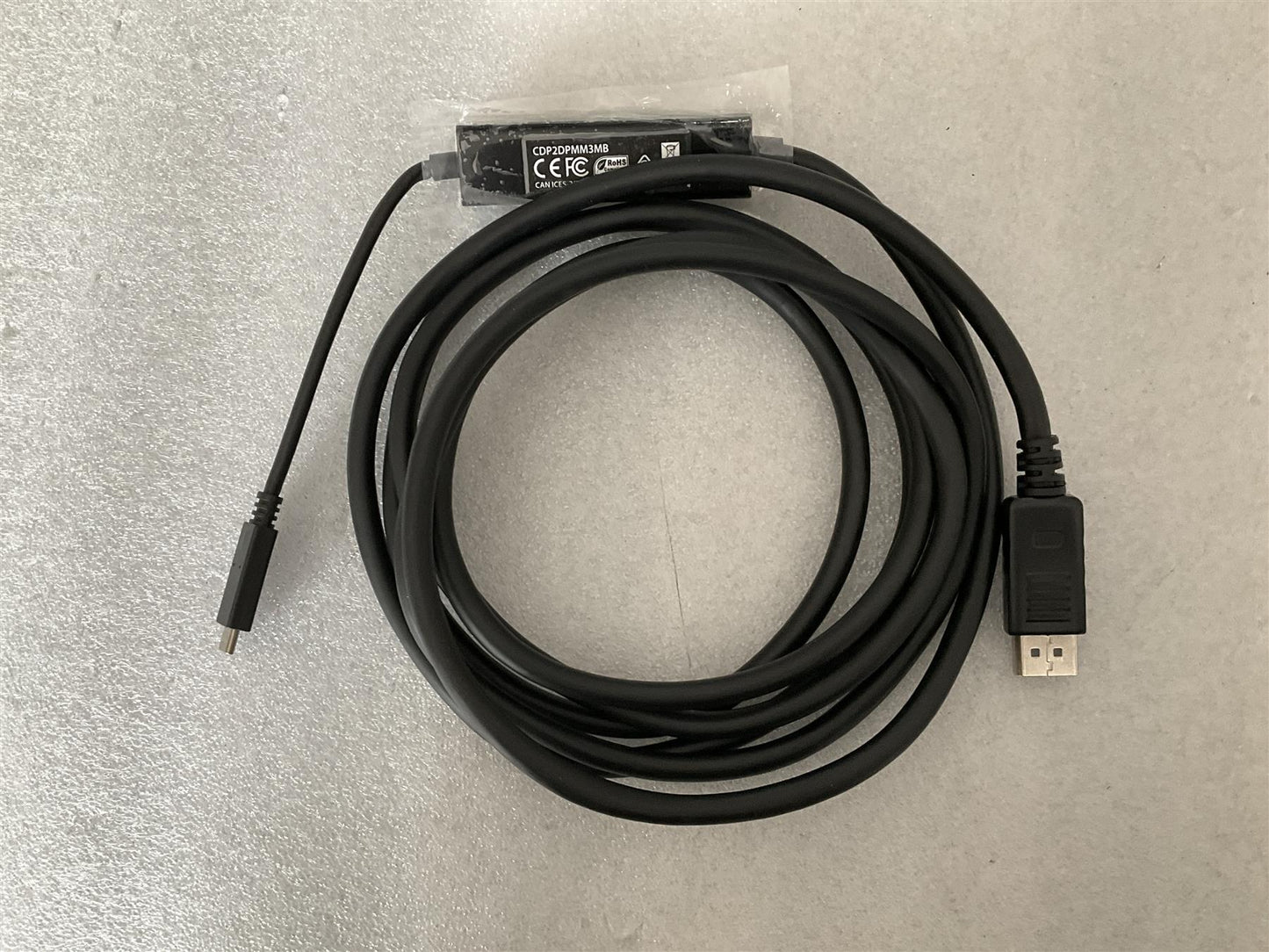 for Startech 3m USB-C to DisplayPort 1.2 Cable Adapter CDP2DPMM3MB Thunderbolt
