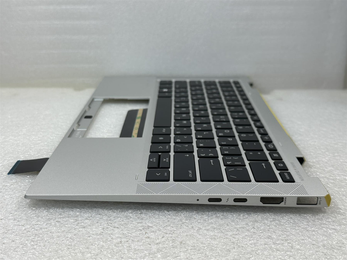 For HP EliteBook x360 1030 G8 M45820-BD1 Ukrainian Palmrest Keyboard Top Cover