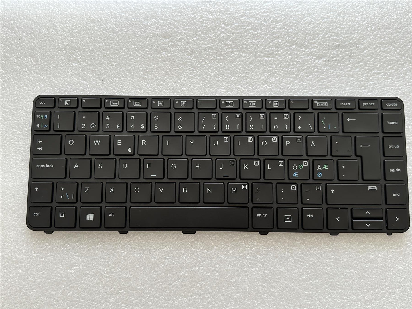 For HP ProBook 430 G4 906763-DH1 Danish Finnish Norwegian Keyboard NEW