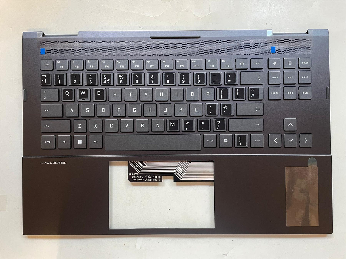 For HP OMEN 16-C M76273-031 M57199-031 UK English Keyboard Palmrest Sticker NEW