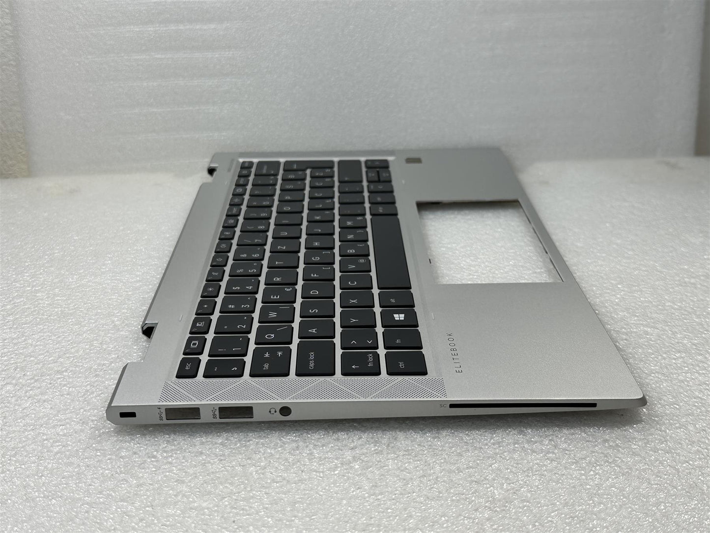 For HP EliteBook x360 830 G8 M46072-BA1 Slovenian Palmrest Keyboard Top Cover