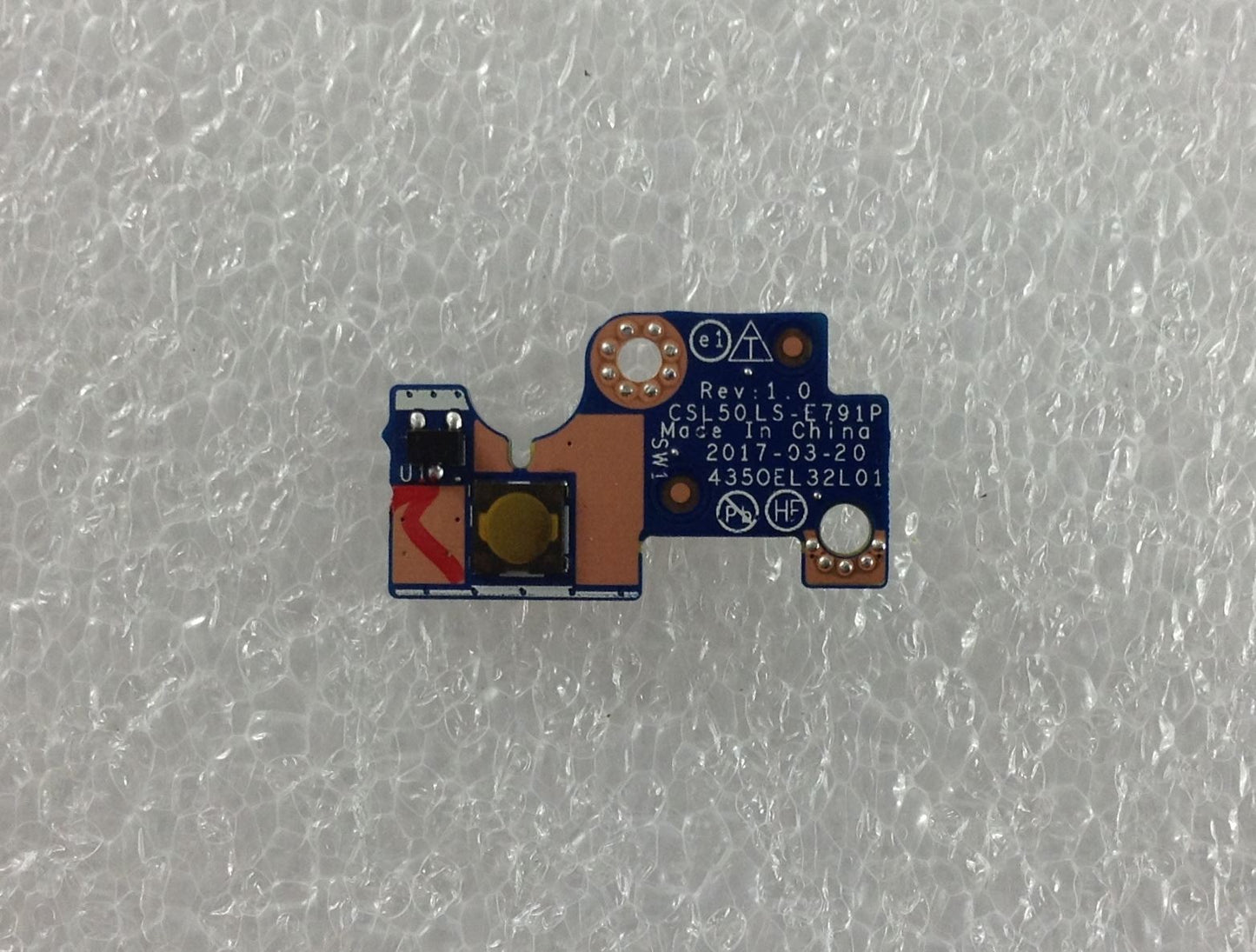 HP Pavilion 15-BW 15-bw024na Power button PCB board LS-E791P 4350EL32L01 924994-001 - 924994-001