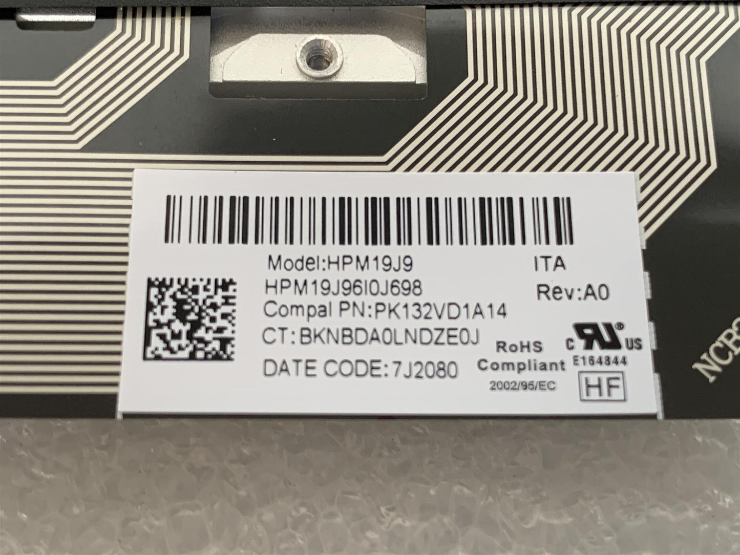 HP EliteBook x360 1030 G7 M16979-061 Italian Eyetie Keyboard Italy Palmrest - We send M16982-061