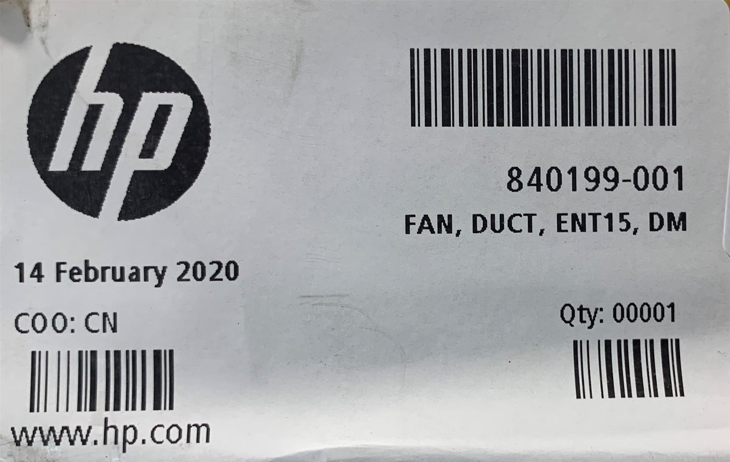 HP EliteDesk 705 G3 Desktop Mini 840199-001 Fan Cooler Duct Plastic Genuine NEW